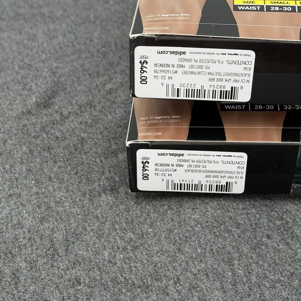 Adidas Performance Boxer Briefs-5" Inseam Medium Multicolor (2) 3 Packs New - Picture 3 of 4